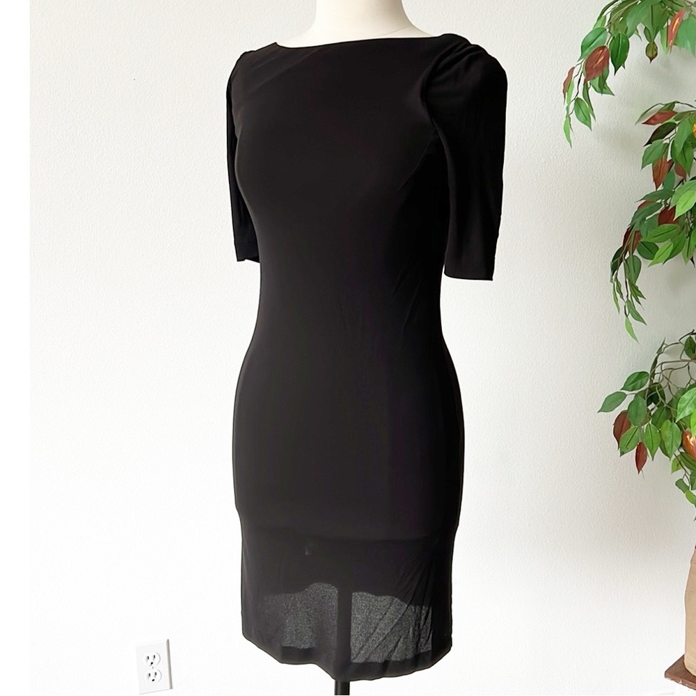 Les Copains Black Cocktail Dress - Picture 9 of 16